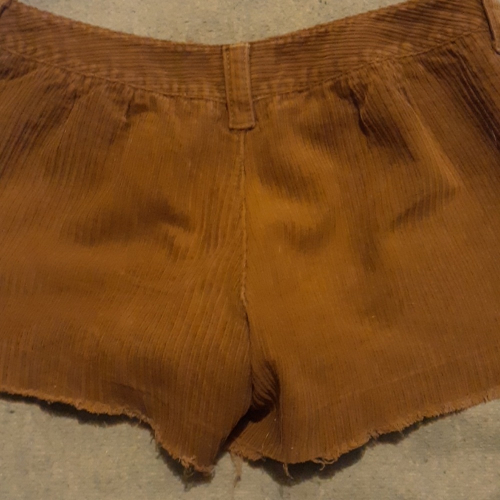Corduroy shorts